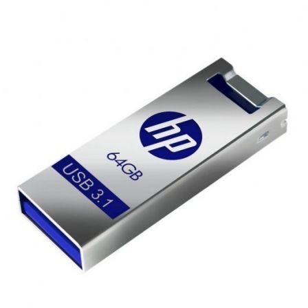 HP Memoria USB X795W 64GB Azul y Plata